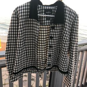 Houndstooth jacket